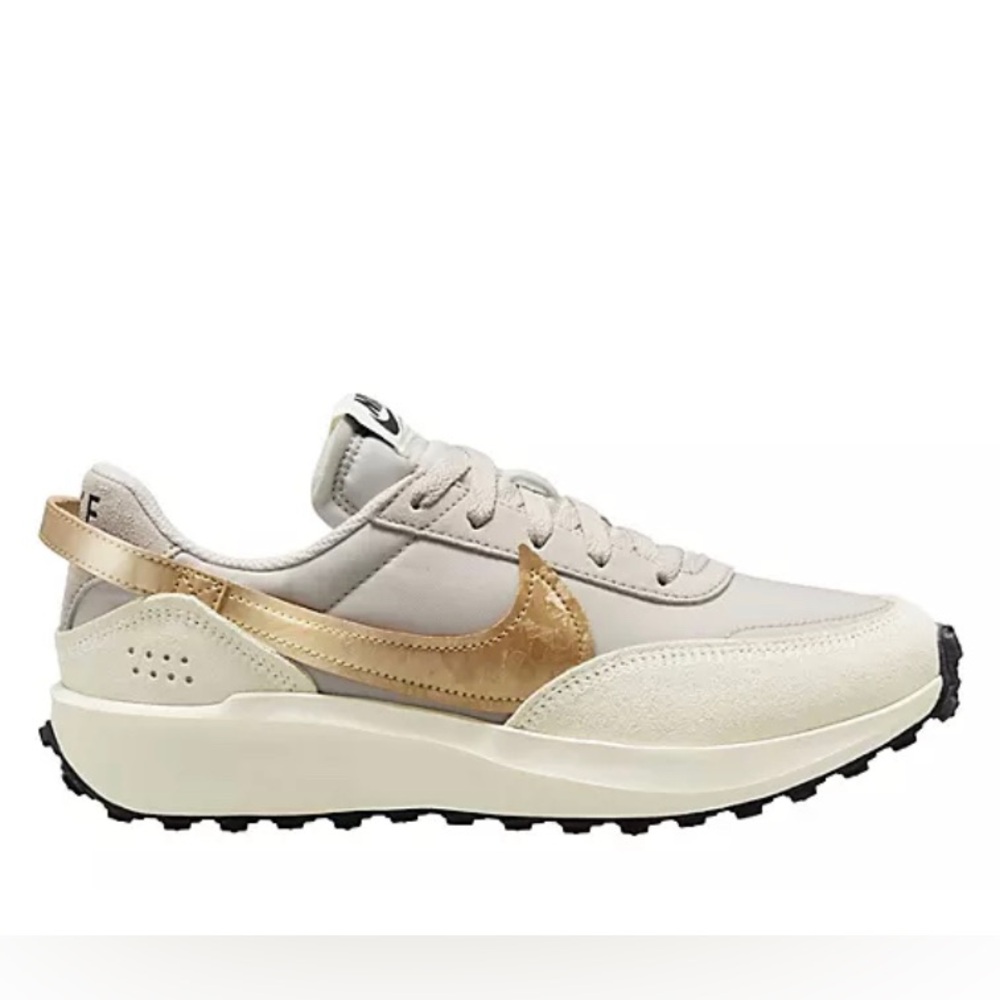 Womens Nike Waffle Debut Sneaker in Tan